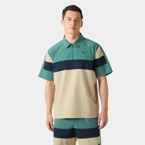 HELLY HANSEN Erkek Tişört LEVANTE QD 1/2 ZIP SS POLO T SHIRT HHA.54612 ürün görseli 1