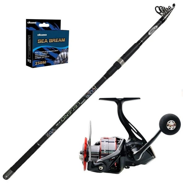 Ryuji Raptor 6000 - Kendo Legend 390cm Surf Olta Seti ürün görseli 1