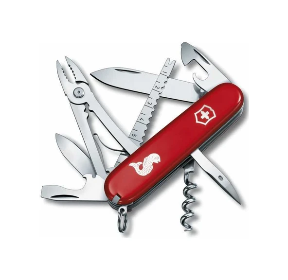 Victorinox 1.3653.72 Angler Kamp Çakı Kırmızı ürün görseli 1