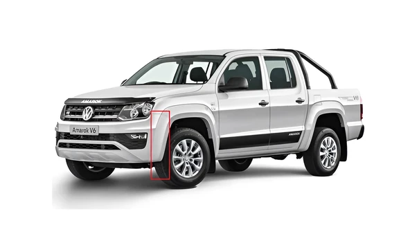 Vw Amarok 2017-2024 Ön Tampon Kenar Kaplaması Dodik Sol 2H6853727 ürün görseli 1