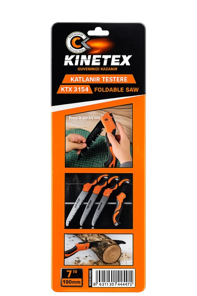 Knitex KTX-3154 katlanabilir el testeresi - Resim 3