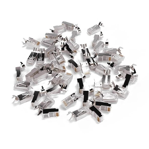 S-LINK SL-CAT712 CAT7 FTP Metal Jack 50'li Kavanoz ürün görseli 1