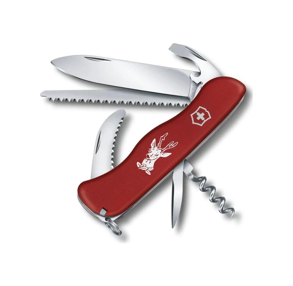 Victorinox Hunter 0 8573 Kırmızı İsviçre Kamp Çakısı 12f Kırmızı ürün görseli 1