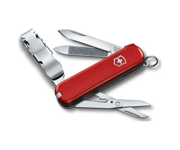 Victorinox 0.6463.b Tırnakmakaslı Kamp Çakı,krm,blister Kırmızı ürün görseli 1