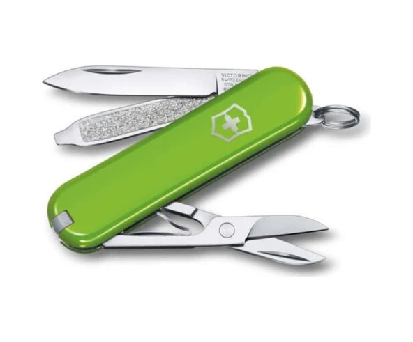 Victorinox Vt 0.6223.43g Kamp Çakı Classıc Smashed Avocado,yşl,kutuda Yeşil ürün görseli 1