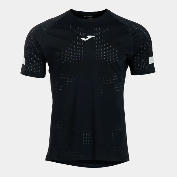 Joma 104644.100 R-Trail Nature Erkek Kısa Kollu Tişört - Siyah/Beyaz ürün görseli 1