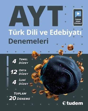 Tudem AYT Türk Dili ve Edebiyatı Denemeleri (20’li) ürün görseli 1