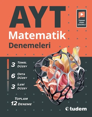 Tudem AYT Matematik Denemeleri (12’li) ürün görseli 1