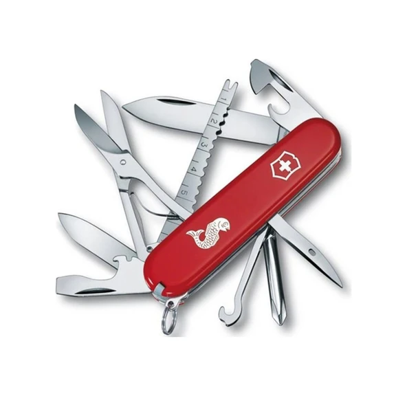 Victorinox Fish Erman Kamp Çakı Vt.1.4733.72 Kırmızı ürün görseli 1