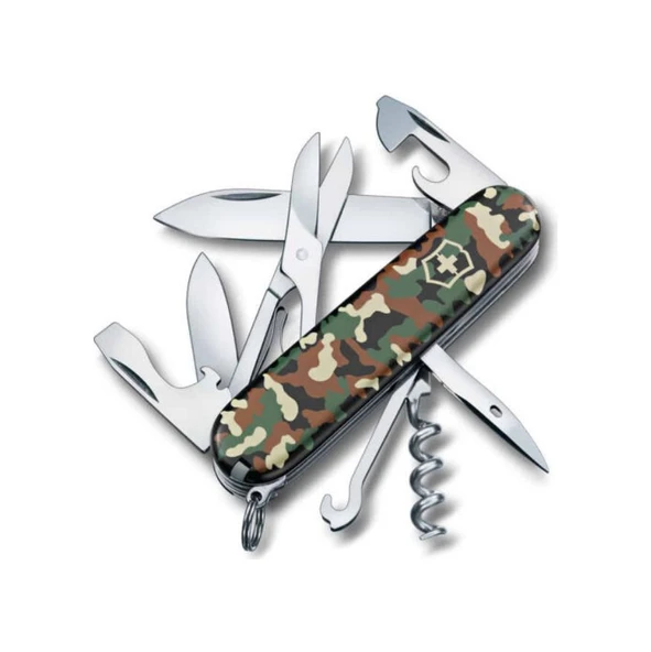 Victorinox Vt 1.3703.94 Kamp Çakı Clımber 91 Mm Kamuflaj Desen Kamuflaj ürün görseli 1