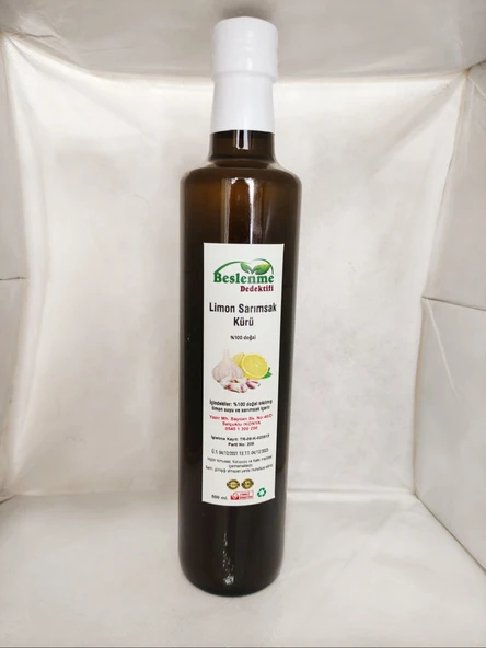 BESLENME DEDEKTİFİ Limon Sarımsak Kürü 500 Ml ürün görseli 1