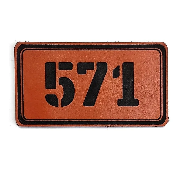 571 Deri PEÇ- Arma - Patch ürün görseli 1