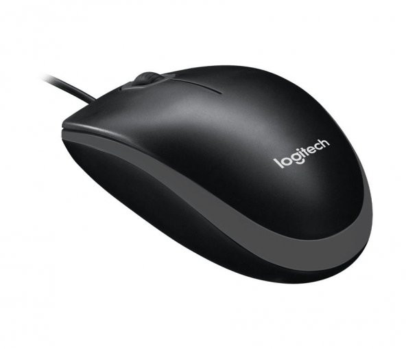 LOGITECH 910-003357 B100 KABLOLU USB MOUSE,SİYAH - Resim 2