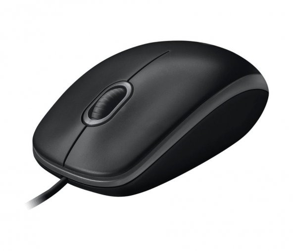 LOGITECH 910-003357 B100 KABLOLU USB MOUSE,SİYAH - Resim 3