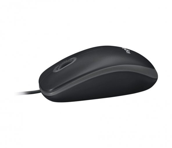 LOGITECH 910-003357 B100 KABLOLU USB MOUSE,SİYAH - Resim 4