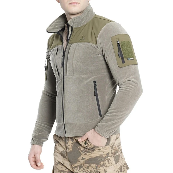 Tactical Haki Garni Polar Mont - Resim 3
