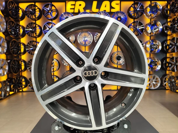 4 Adet AUDİ ORIJINAL 7*16 5*112 ET40 57.1 GUN MACK JANT REVİZE EDİLMİŞ (Takım) ürün görseli 1