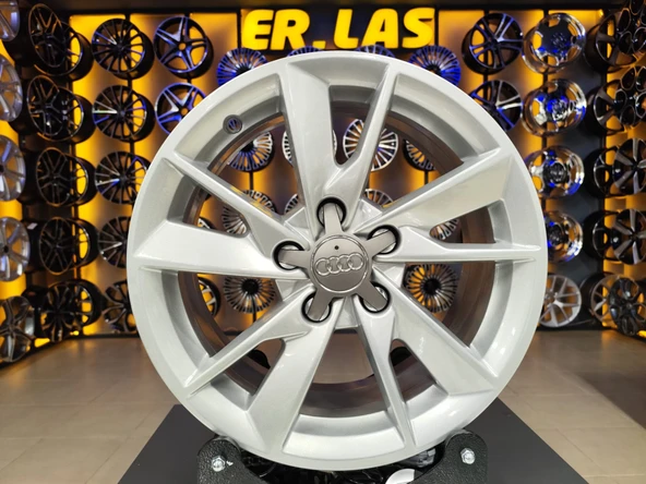 4 Adet AUDİ ORIJINAL 7*16 5*112 ET32 57.1 SILVER JANT REVİZE EDİLMİŞ (Takım) ürün görseli 1