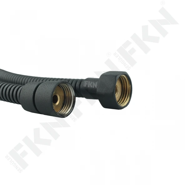 FKN Siyah Spiral Hortumu 150 Cm - Resim 2