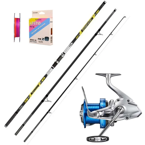 Shimano SpeedMaster 14000XSD - Ryobi Chiba 420cm 100-300gr Surf Olta Seti ürün görseli 1