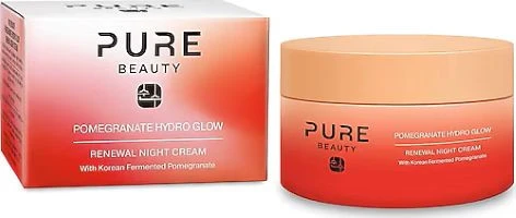 Pure Beauty Pomegranate Hydro Glow Renewal Gece Kremi 50 Ml ürün görseli 1