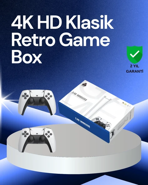 20000 Oyunlu Retro Tv Oyun Konsolu 64gb Sd Kartlı Model ürün görseli 1