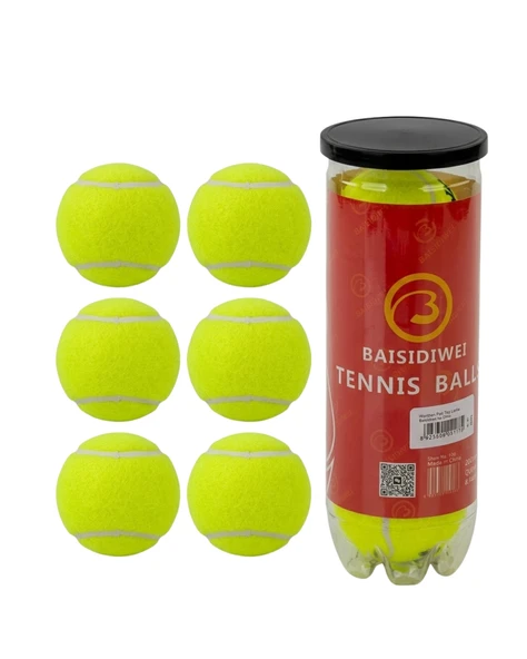 6’lı Tenis Topları Seti Spor Ve Eğlence İçin İdeal Performans ürün görseli 1