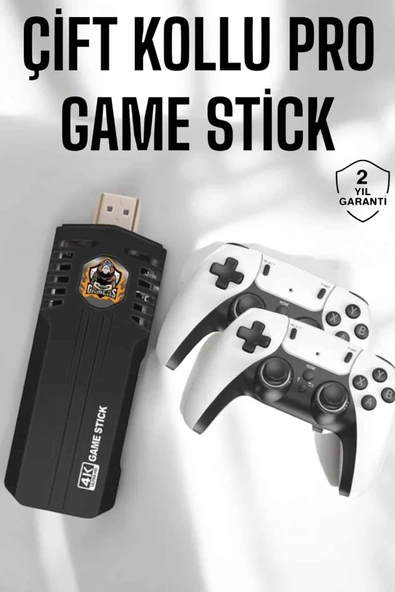 Joystick Çift Kollu Oyun Kolu Retro Oyun Yüksek Çözünürlüklü 3D Game ürün görseli 1