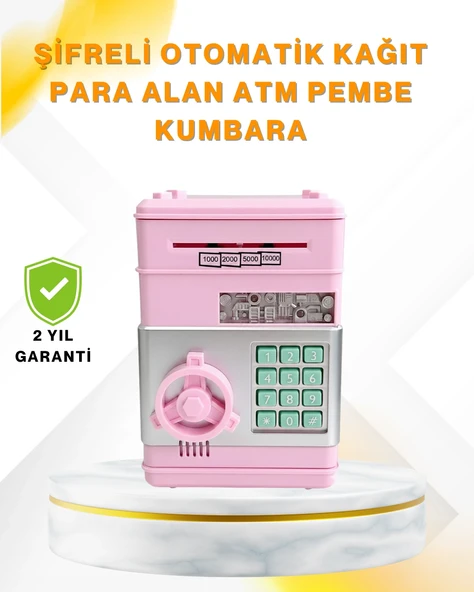 Şifreli Elektronik Para Biriktirme Kumbarası Büyük Kapasiteli ürün görseli 1
