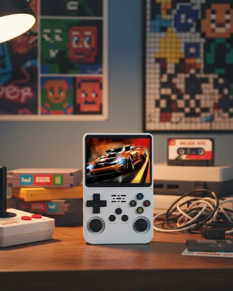 Klasik Oyun Konsolu 64 Bit İşlemci Ve Çift Kart Girişi Özellikli ürün görseli 1