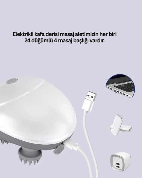Kk17 Kafa Masaj Aleti - Resim 3