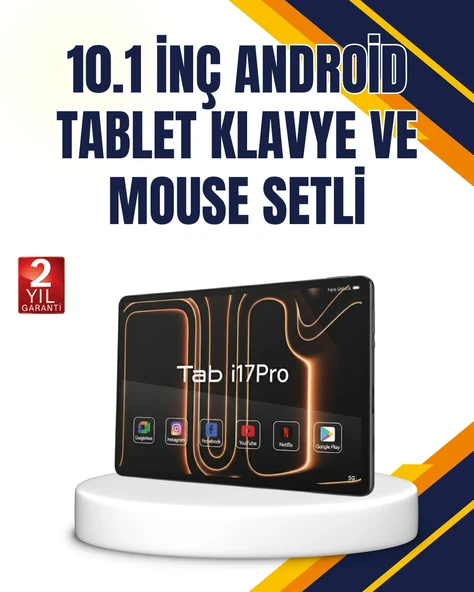 Klavye Kalem Mouse Dahil Android Tablet Uzun Pil Ömürlü ürün görseli 1