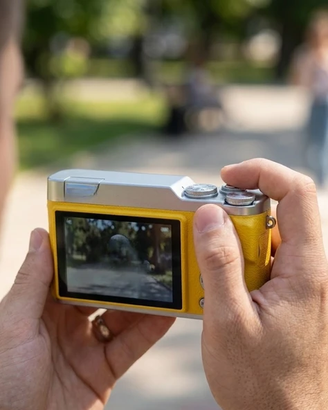 Dijital Kamera 18x Zoom Flip Ekran Uzun Pil Ömrü ürün görseli 1