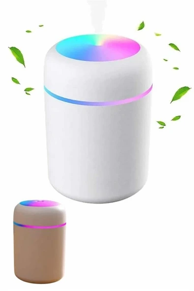 Humidifier Led Işıklı Mini Ortam Oda Kokusu Aromaterapi Buhardanlık ürün görseli 1