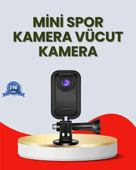 Günlük Kullanıma Uygun Mini Video Kamera Vlog Çekimleri İçin ürün görseli 1