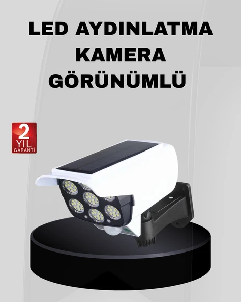 Solar Bahçe Aydınlatması Su Geçirmez Ip66 Pır Sensörlü Uzun Çalışma Süreli ürün görseli 1