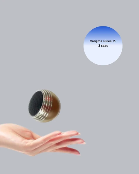 Mini Speaker Yuvarlak - Resim 4