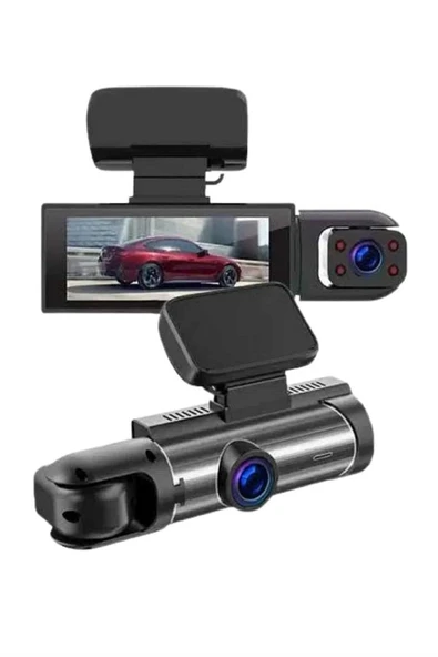 Araç Kamerası Dönebilen Hd Kaliteli Video Ve Fotoğraf Kaydedici ürün görseli 1