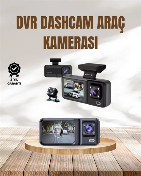 Wi-fi Destekli Araç Kamerası: 2.7” Ekran, 128gb Destek Ve Ir Gece Görüş ürün görseli 1