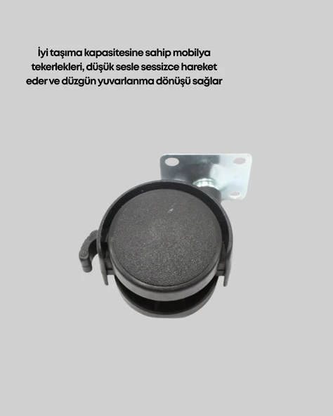 Kilitli 4cm Ayak Tekli - Resim 4