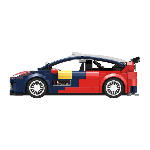 C5503W CADA CİTROEN C4 WRC 296 PARÇA BLOCK OYUNCAK - Resim 5