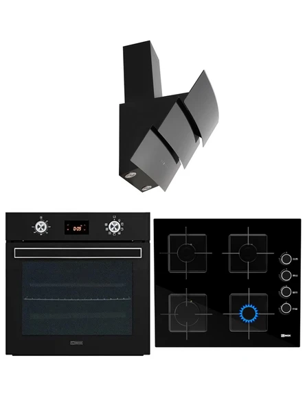 Mega Modern Touch Serisi (NovaModernTouch-Ares60Siyah-Vega60Siyah) ürün görseli 1