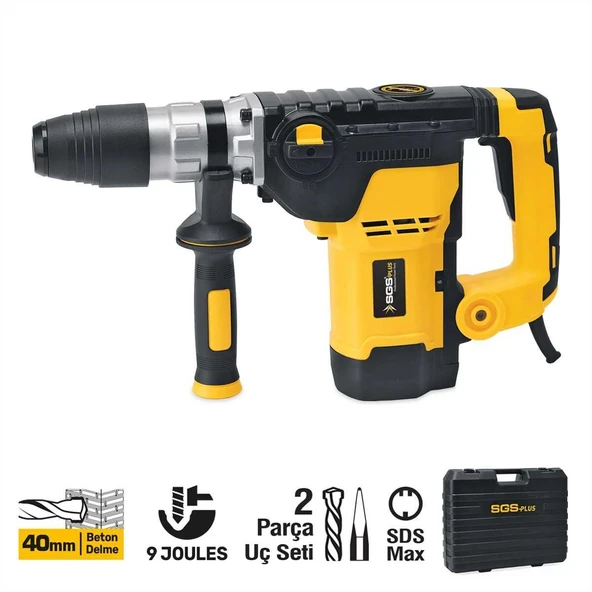 SGS5188 - SDS Max 9 Kg Hilti Kırıcı Delici Matkap 40mm - 1250 Watt - 9 Joule ürün görseli 1