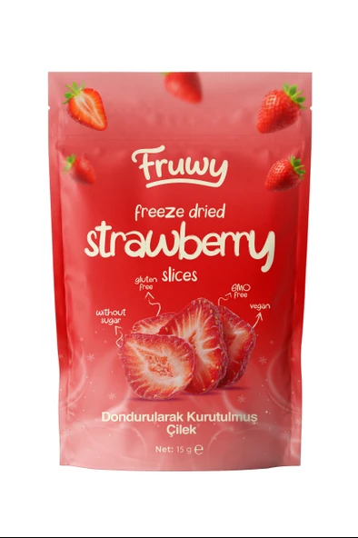 Freeze Dried Dilim Çilek ürün görseli 1