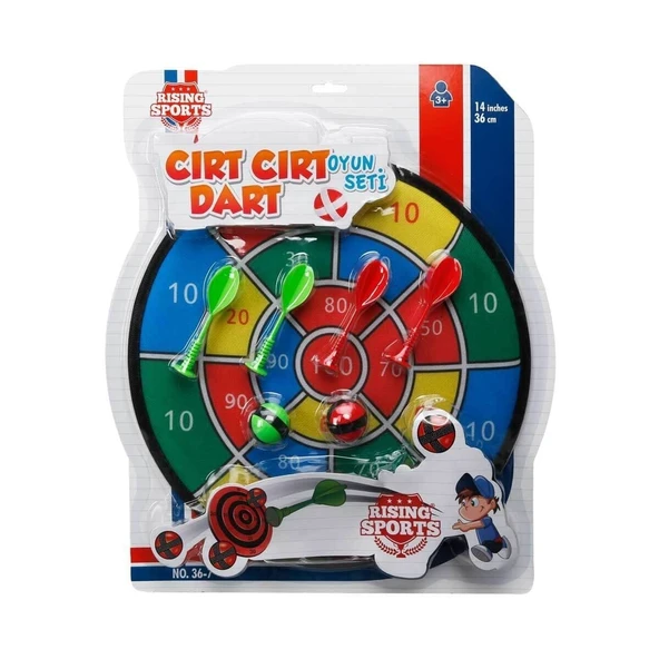 36789 Cırt Cırt Dart -  İğnesiz Dart Seti 36 cm ürün görseli 1