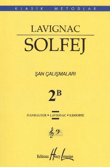 Lavignac Solfej 2B Şan Çalışmaları ürün görseli 1