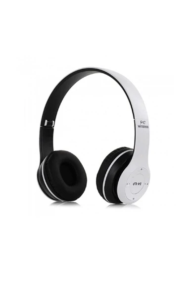 P47 Wireless Bluetooth 5.0 Kablosuz - Extra Bass - Fm Radyo Kafa Üstü Kulaklık ürün görseli 1