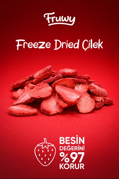 Freeze Dried Dilim Çilek - Resim 5