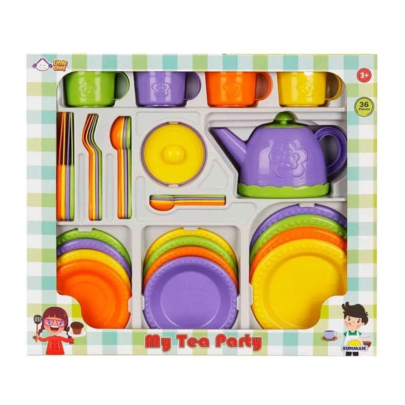 4682 Little Chef Çay Seti 36 Parça -Sunman ürün görseli 1