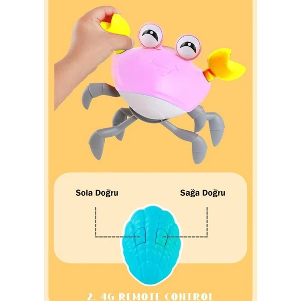6721E ŞARJLI KUMANDALI YENGEÇ - Resim 5
